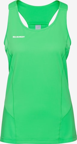 MAMMUT Performance Shirt 'Aenergy' in Green: front
