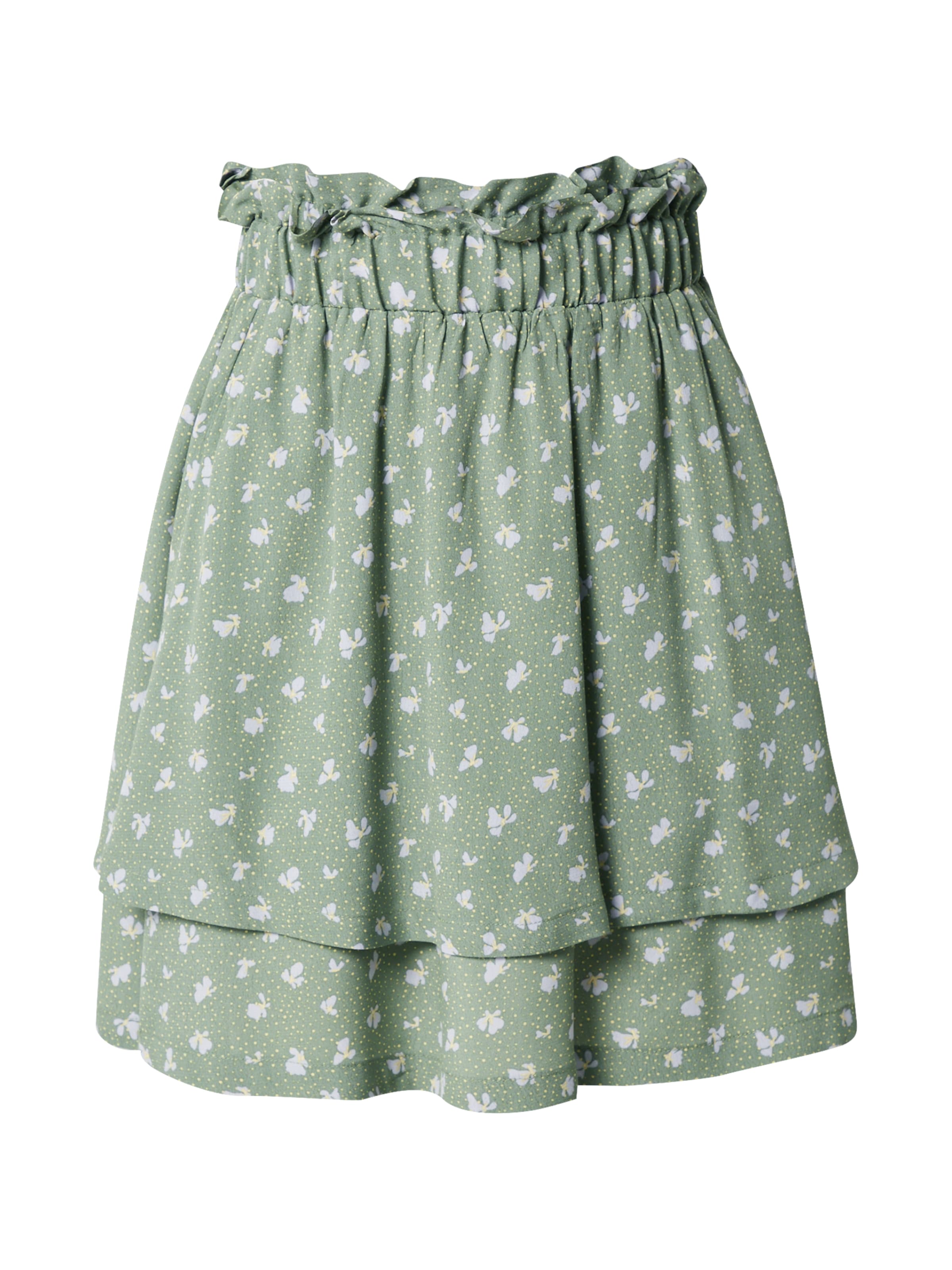 NÜMPH - Falda 'SARAH' en verde: frente