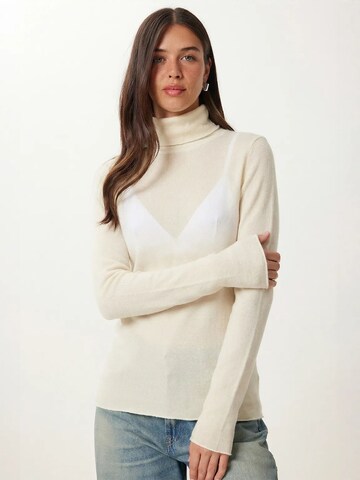 Pullover di Happiness İstanbul in beige: frontale