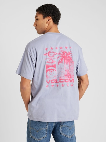 T-Shirt 'PRIMED' Volcom en violet : devant