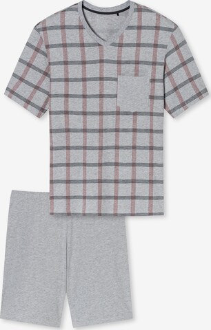 Pyjama court ' Comfort Nightwear ' SCHIESSER en gris : devant