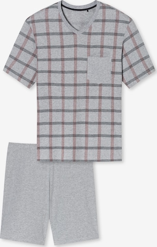 SCHIESSER Short Pajamas ' Comfort Nightwear ' in Grey: front