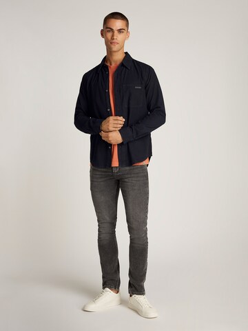 Regular fit Cămașă de la Calvin Klein Jeans pe negru