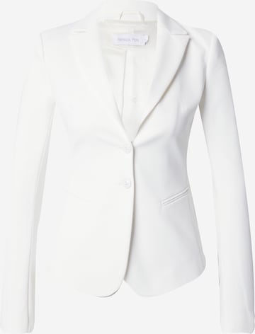 Blazer PATRIZIA PEPE en blanc : devant