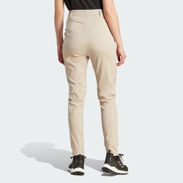 ADIDAS TERREX - Slimfit Pantalón de montaña 'Xperior' en beige