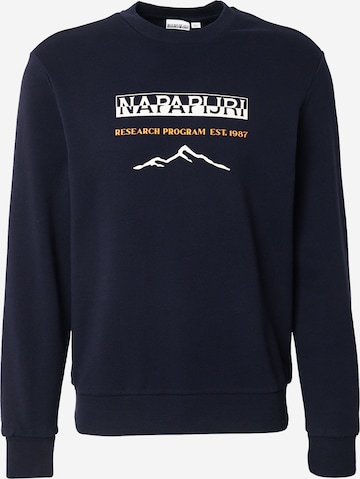 NAPAPIJRI - Sweatshirt 'BANEM' em azul: frente