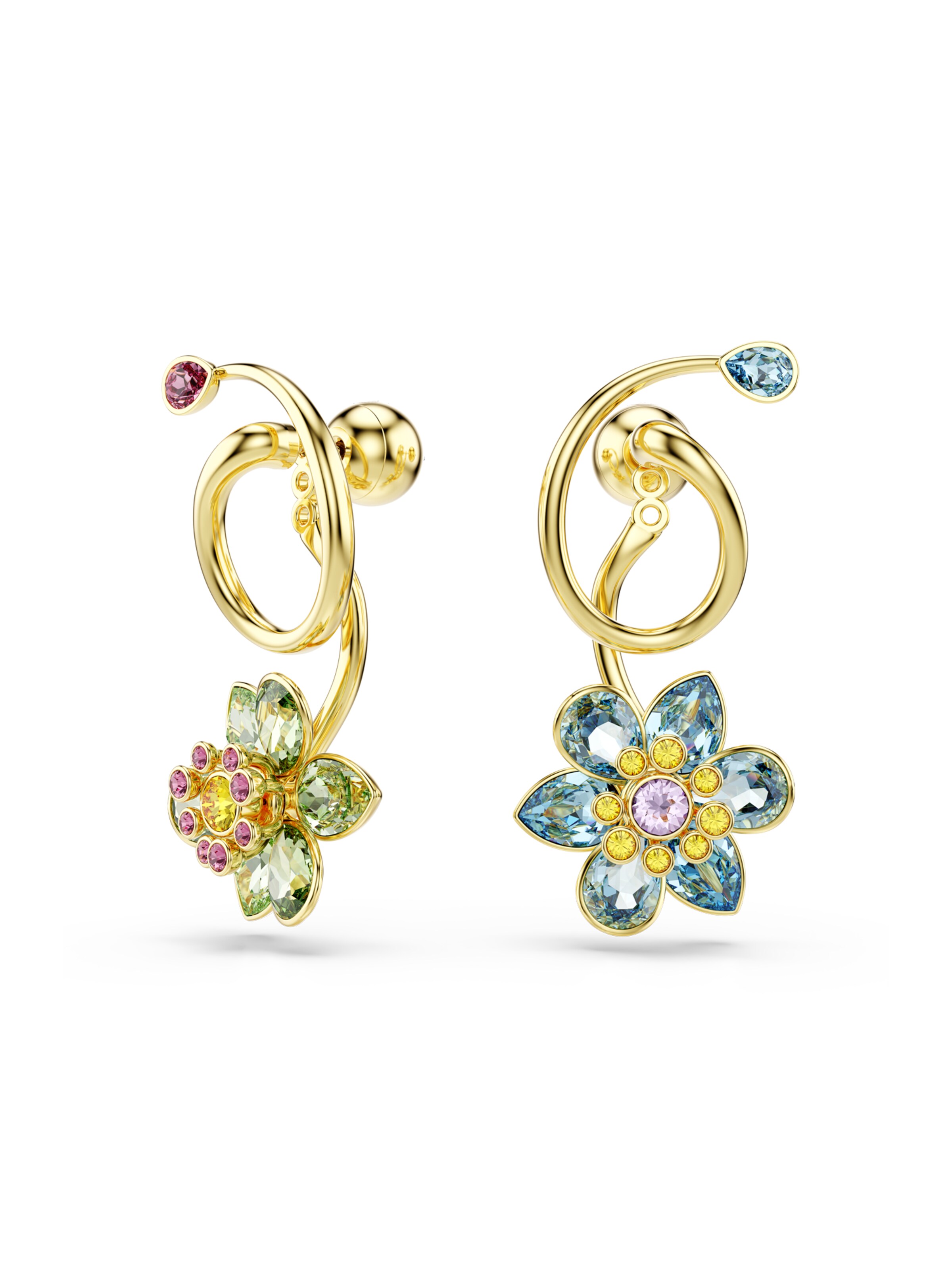 Swarovski Earrings 'Idyllia' in Gold: front