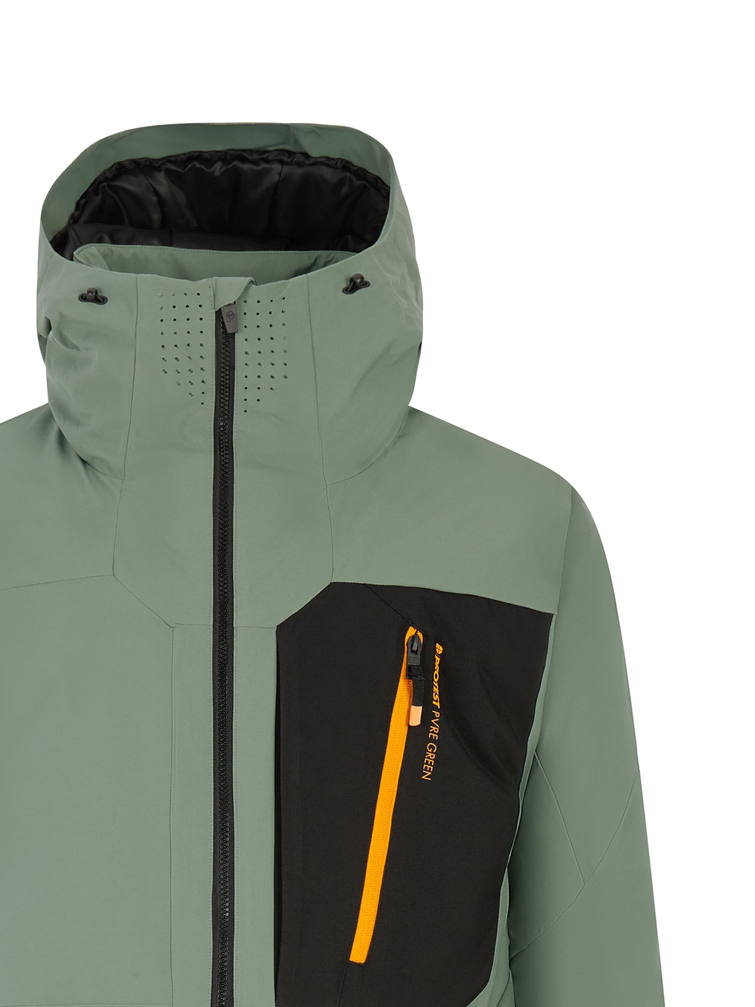 PROTEST Sportjacke 'PRTWest'‌‌‌‌‌‌‌ in Grün