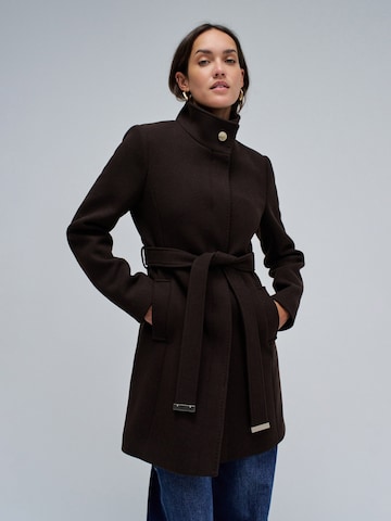 Manteau d’hiver 'Grace' Salsa Jeans en marron : devant