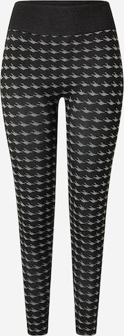 Urban Classics Skinny Leggings - fekete: elől