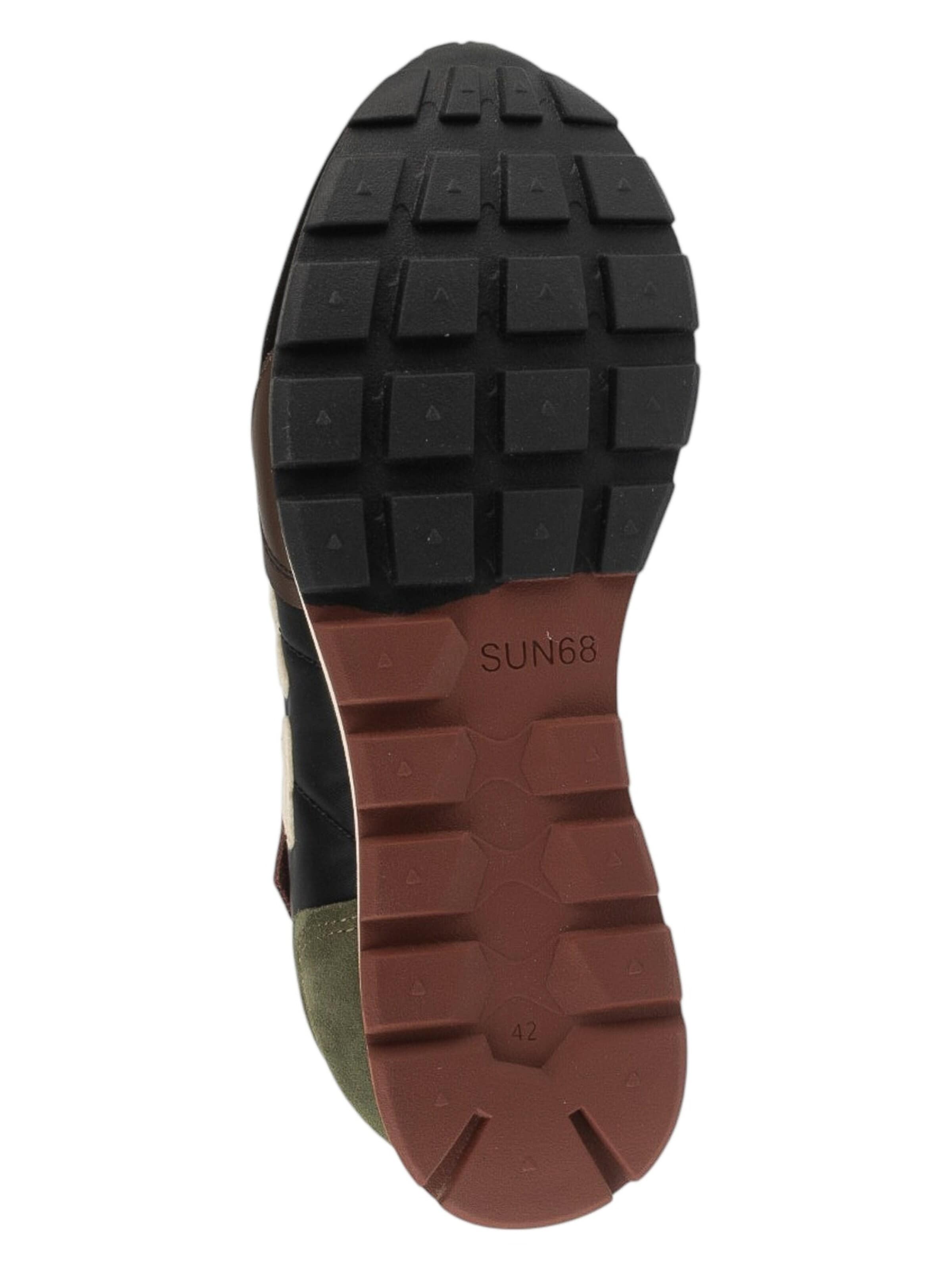 SUN68 Sneakers laag 'Tom Winter Style' in Groen