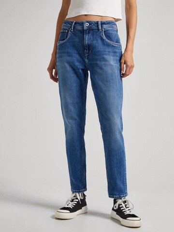 Pepe Jeans Конический (Tapered) Джинсы 'VIOLET' в Синий: спереди