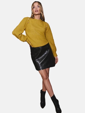 love & roses Pullover i gul: forside