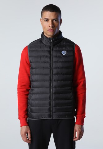 North Sails Bodywarmer in Grijs: voorkant