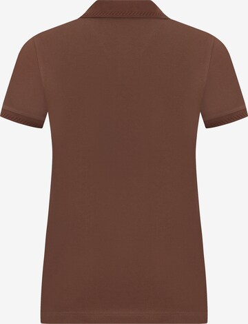 T-shirt DENIM CULTURE en marron