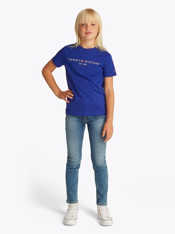 TOMMY HILFIGER Shirts 'ESSENTIAL' i blå: forside