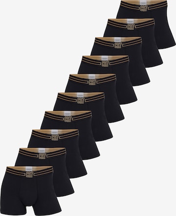 Boxers CR7 - Cristiano Ronaldo en noir : devant