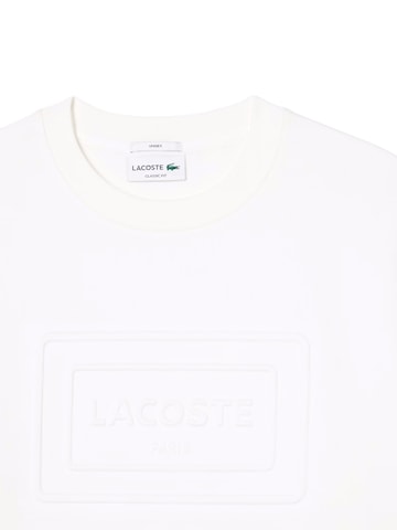 LACOSTE Sweatshirt in White
