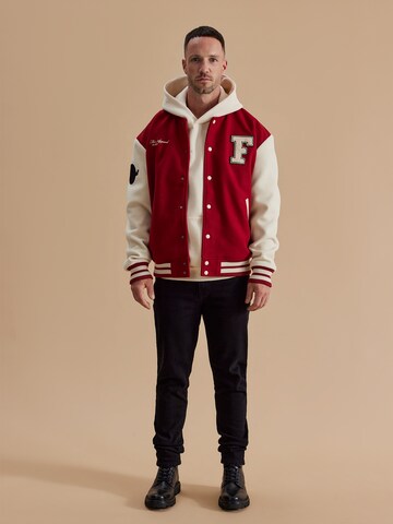 DAN FOX APPAREL Between-Season Jacket 'Gerrit' in Red