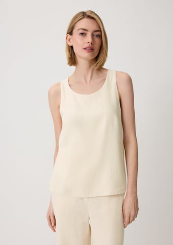 COMMA Blouse in Beige: front