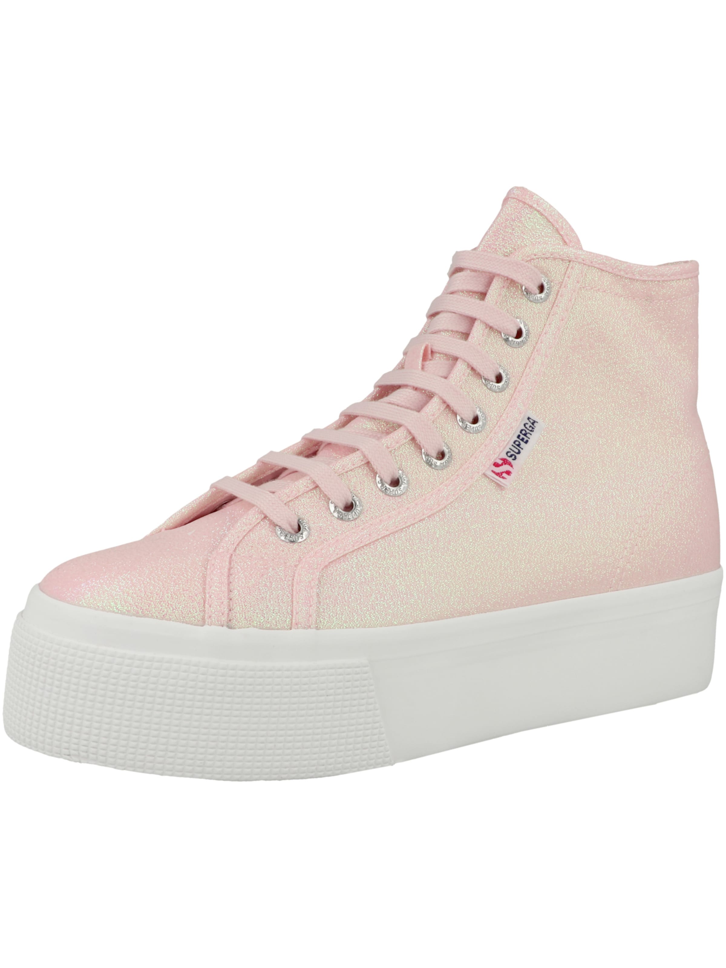 SUPERGA Zapatillas deportivas altas 2708 Hi Top Lame en Rosa ABOUT YOU