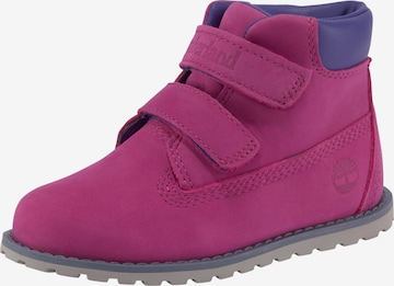 Stivale 'Pokey Pine' di TIMBERLAND in rosa: frontale