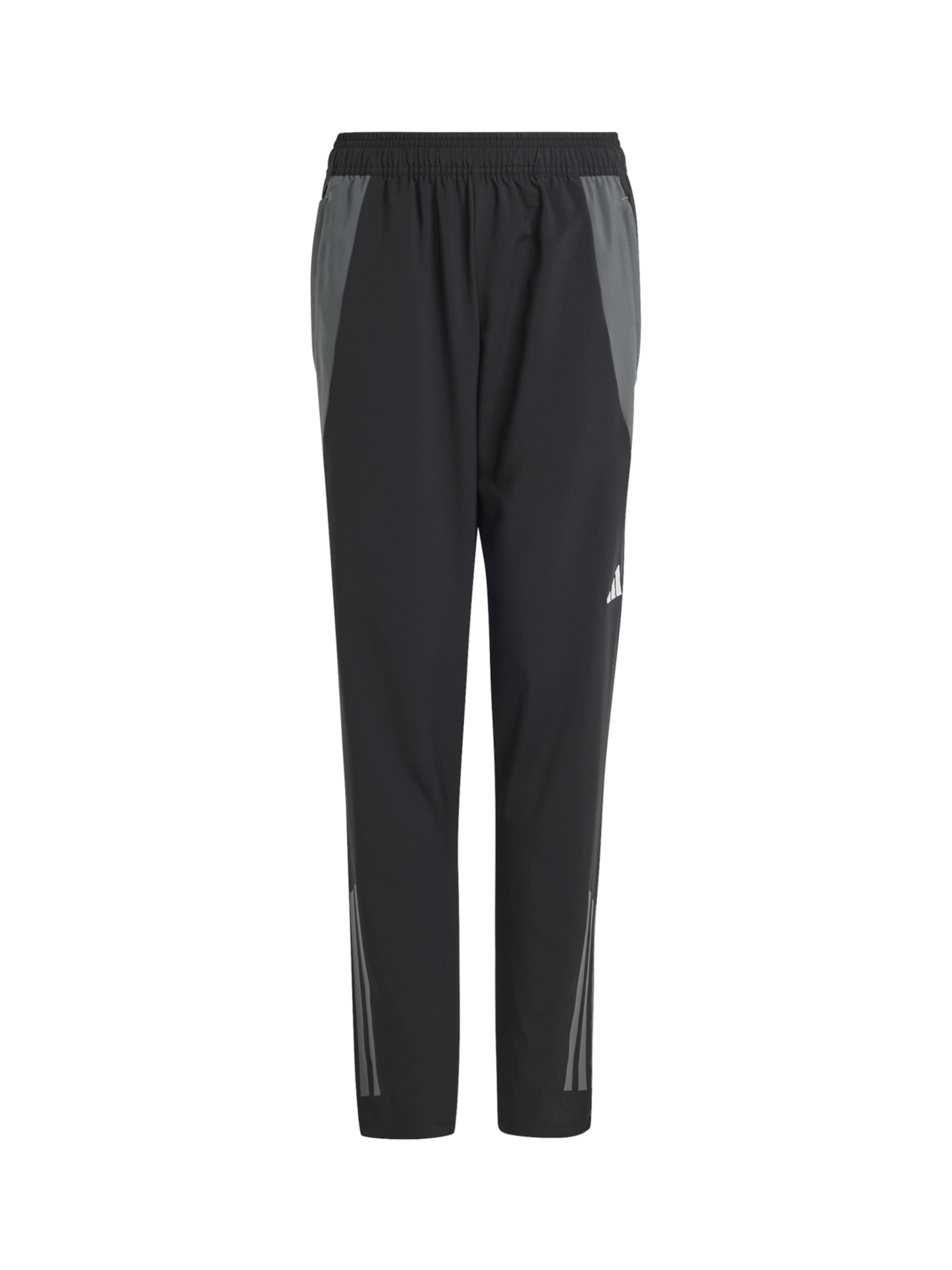 ADIDAS PERFORMANCE Slimfit Sporthose in Schwarz: Vorderseite