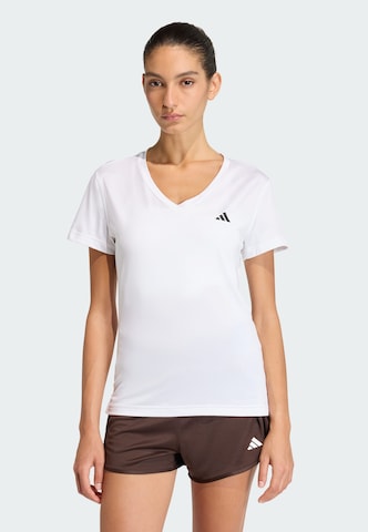 T-shirt fonctionnel 'Essentials' ADIDAS PERFORMANCE en blanc : devant