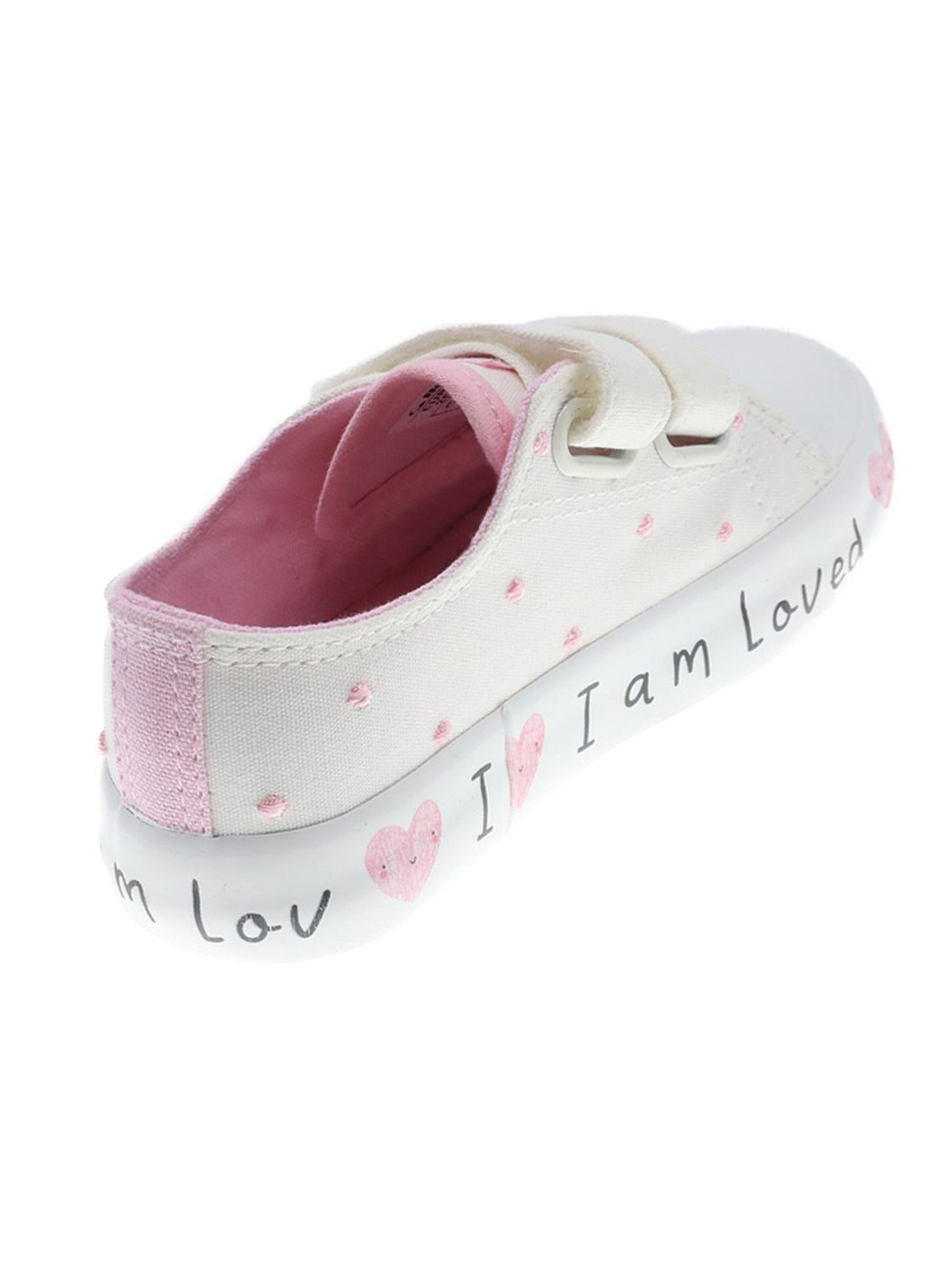 Beppi Sneakers 'Canvas Shoe' in Wit