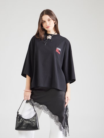T-shirt 'Vacation' Karo Kauer en noir