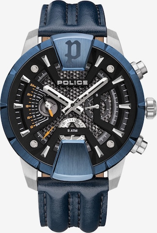 POLICE Analog watch 'Huntley' in Blue: front