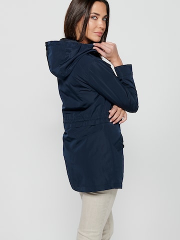 KOROSHI Between-Seasons Parka in Blue