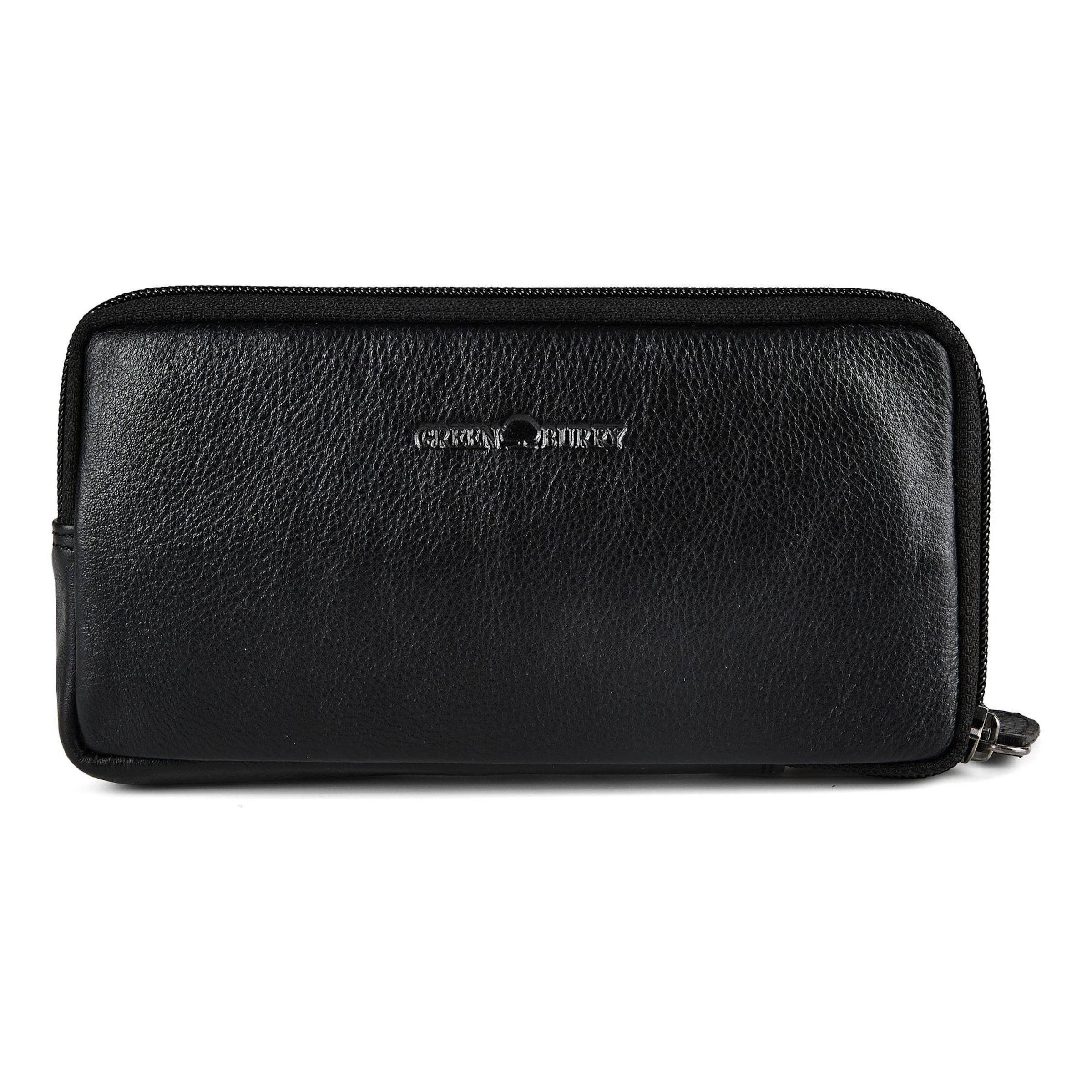 GREENBURRY Belt bag in Black: front