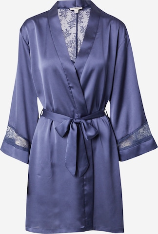 Robe de chambre 'SENTIMENT' ETAM en bleu : devant