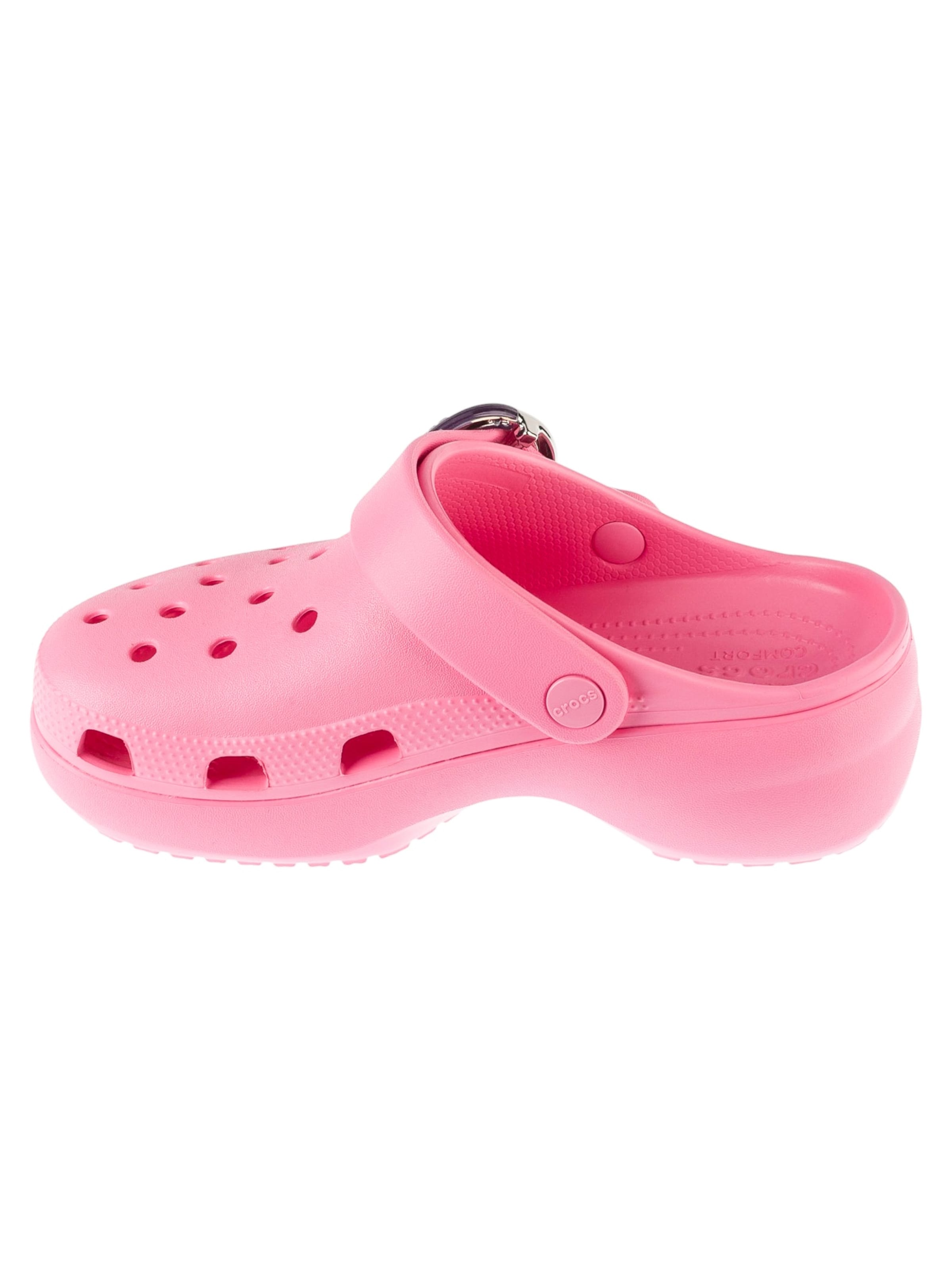 Crocs Clogs 'Classic Platform Dipped Buckle Clog'‌‌ in Pink
