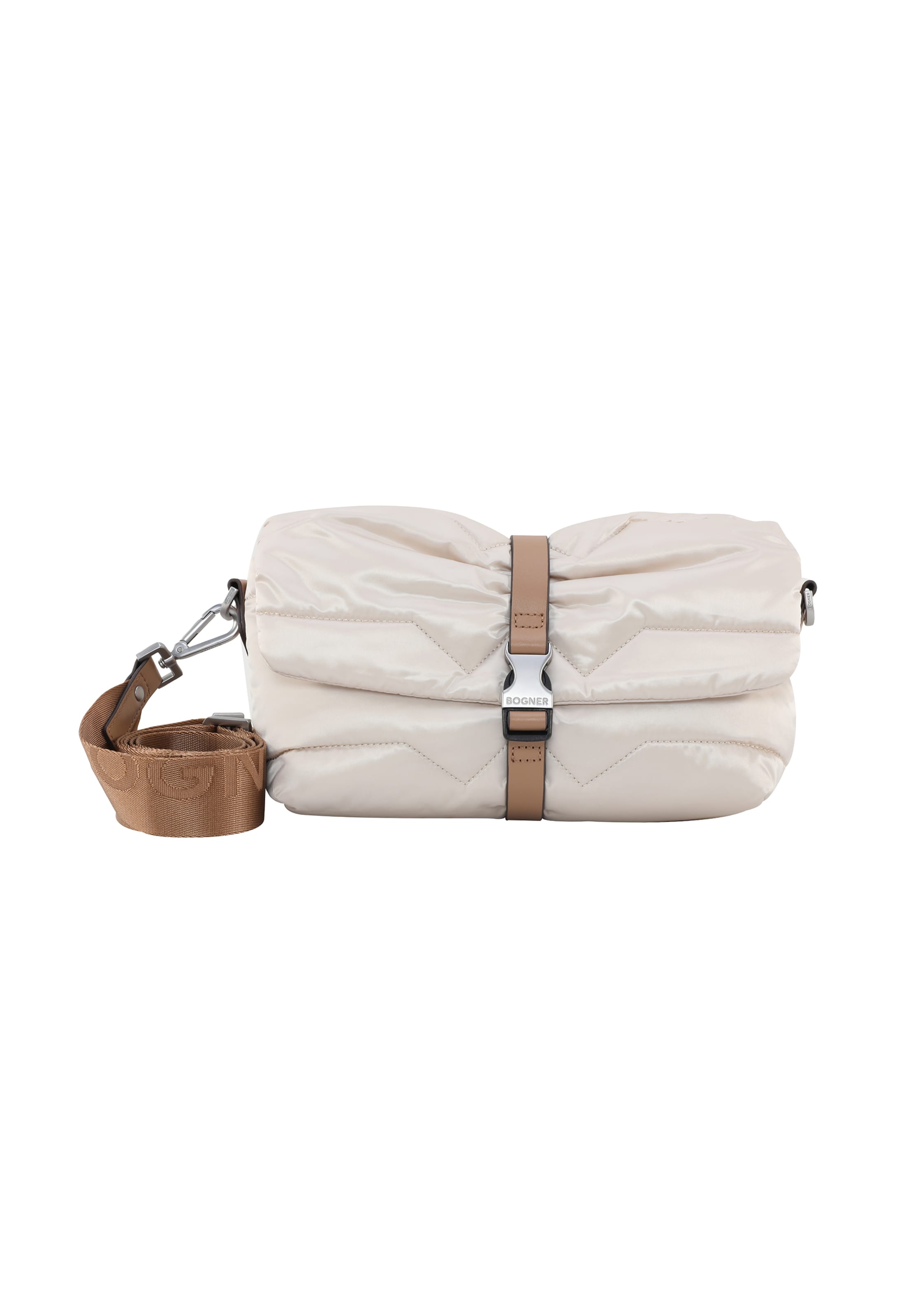 Borsa a tracolla 'Morzine Sole' di BOGNER in beige: frontale