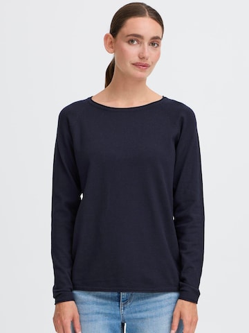 Pull-over 'Fkeana' Oxmo en noir : devant