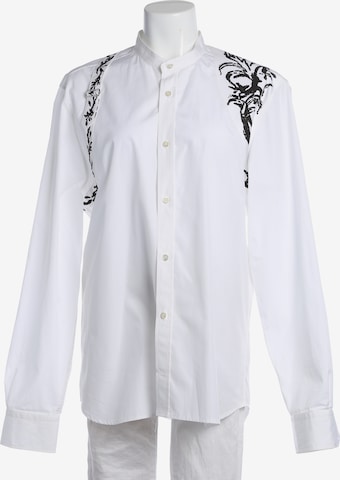 Alexander McQueen Bluse / Tunika L in Weiß: Vorderseite