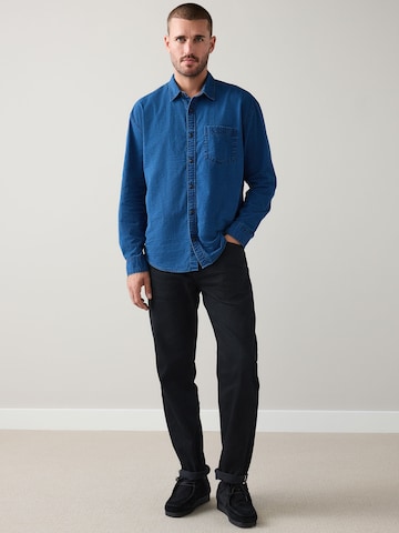 Next Regularen Kavbojke | črna barva