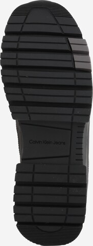 Calvin Klein JeansČizme na vezanje - crna boja