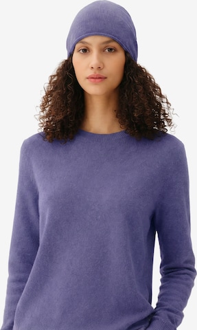 GOBI Cashmere Pullover 'Cashmere Hat & Sweater Set' in Lila: Vorderseite