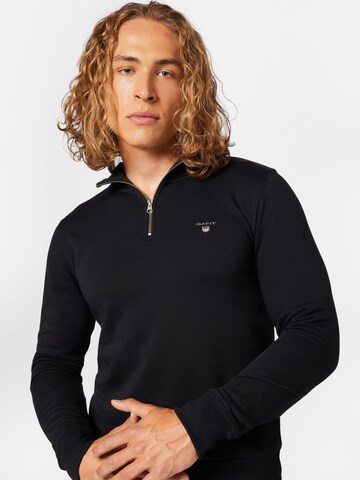 GANT Sweatshirt i svart