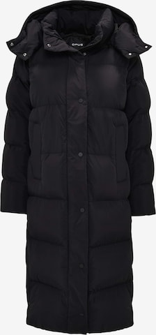 OPUS Winter Coat 'Halline' in Black: front