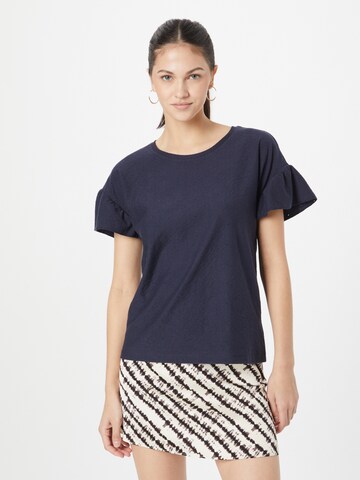 T-shirt ESPRIT en bleu : devant