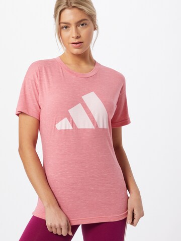ADIDAS PERFORMANCE Λειτουργικό μπλουζάκι 'Winners' σε ροζ