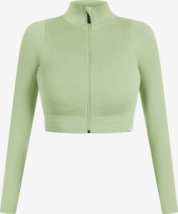 Smilodox Training jacket ' Slim Zeya ' in Green: front