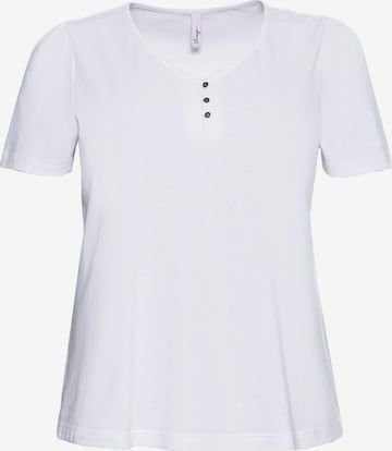 SHEEGO - Camiseta en blanco: frente