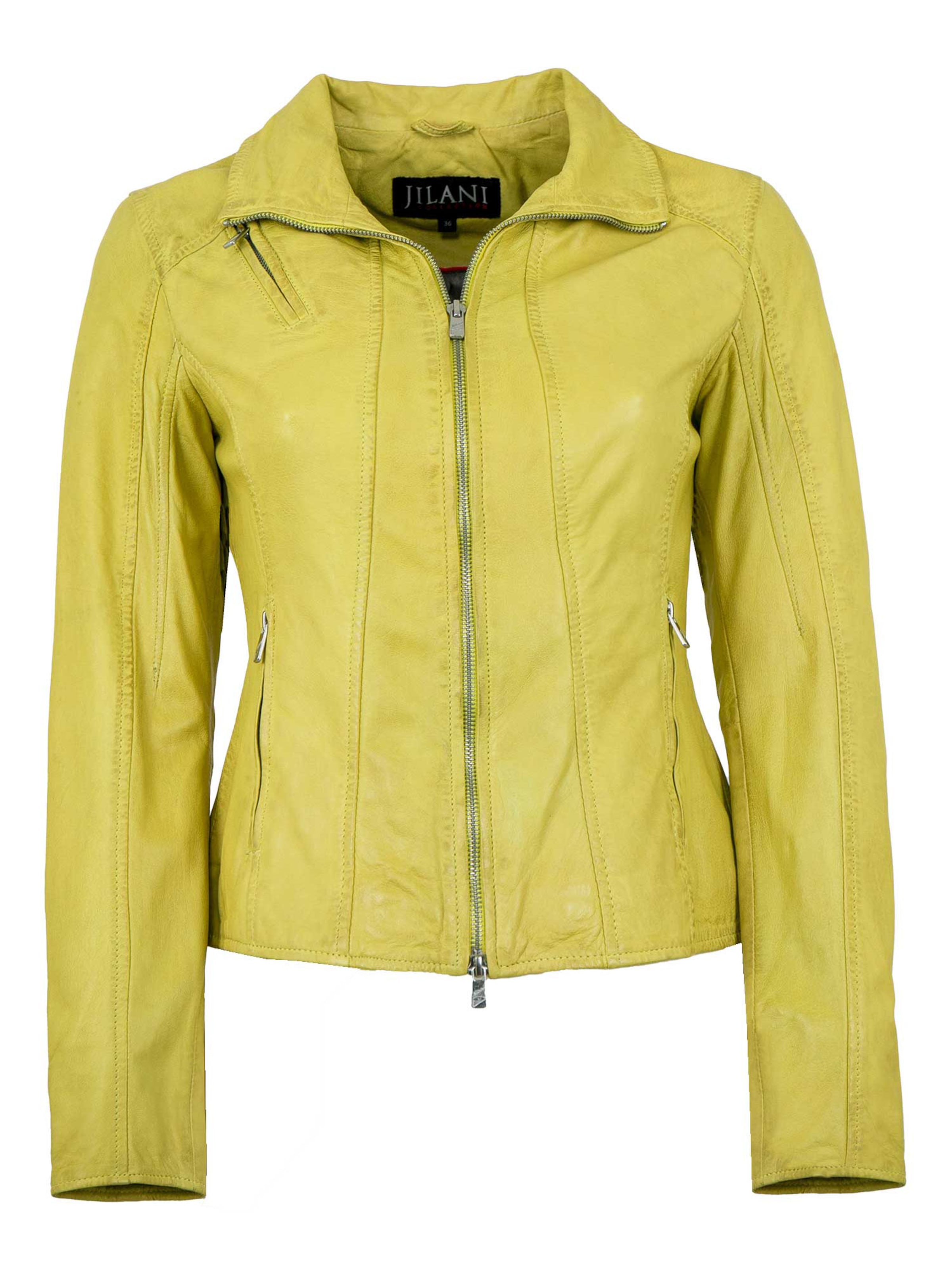 Jilani Übergangsjacke 'Halina'‌ in Gelb: Vorderseite