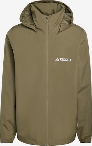 ADIDAS TERREX Outdoor jacket in Green: front