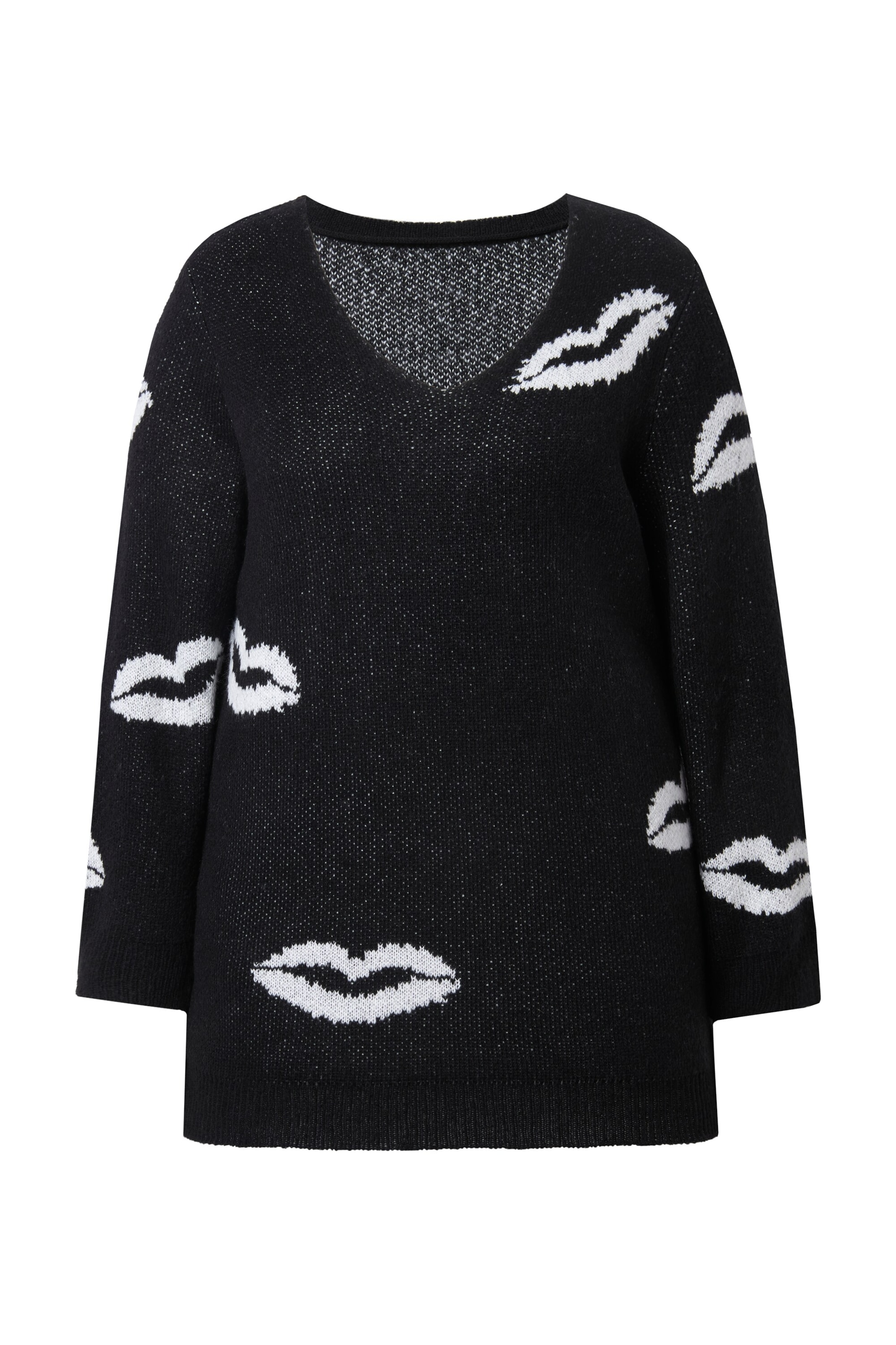 MIAMODA Sweater in Black: front